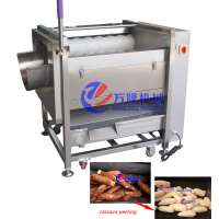 Cassava peeling and washing machine/ fruit and vegetable brush washer/ pressure washer